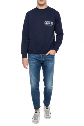 Sweatshirt with a printed logo, zdjęcie 2 Sweatshirt with a printed logo od Golden Goose